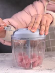 Manual Mincer Vegetable Meat Grinder Chopper Garlic Press Kitchen Multi-function Food Chopper