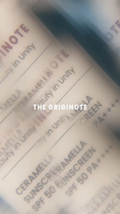 The Originote Ceramella Sunscreen SPF50 PA+++ Melindungi Skin Barrier dari Sinar Matahari XX190