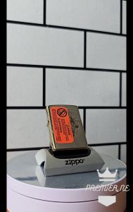 Zippo Shogun Samurai Special Edition Original Dengan Seal Warna Orange