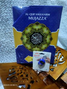 Mujazza Al Quran Perjuz Khot Ustmani B5 Tajwid WarnaAl quran Mujazza Perjuz 2 Warna Khot Ustmani