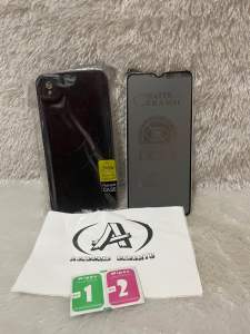 Case 2 IN 1 CASING VIVO Y91C/Y1S Slicon HP Case + Antigores Spay