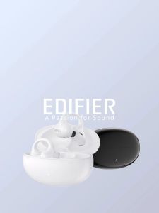 Tai Nghe Bluetooth 5.4 Edifier LolliClip | Thiết Kế Kẹp Vành Tai | Playtime tới 36h | Chống ồn chủ động | BH 15 Tháng