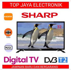 LED TV SHARP 32" DIGITAL TV NEW SERIES.TV LED SHARP 32" BARU BERGARANSI RESMI