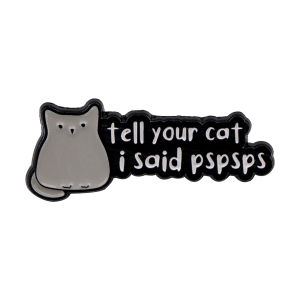 UFO Colorful Cat Brooches For Women Cartoon Cats Enamel Pin Metal Badge Jewelry Clothing Backpack Accessories Friends Gift