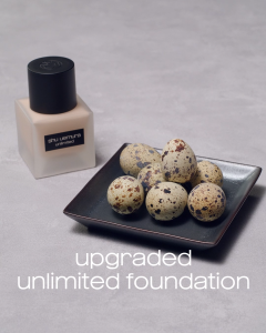 [8.8 exclusive | 7 aug8pm - 10 aug only] shu uemura advanced unlimited fluid lumi matte foundation 35ml with SPF 24 PA+++  for buildable coverage and 16 hour long lasting makeup