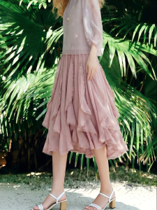 High Waist Slim Fit Pencil Skirt