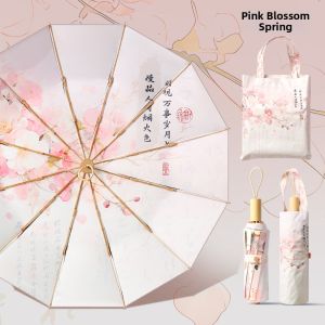 DIHUANTUO | Rain and Sun Vintage Wind Resistant Anti-UV Umbrella