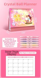 Cute Design Daily Planner Time Management Notebook