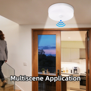 CHENBEN Led Motion Sensor Ceiling Light 15W 20W 30W 40W PIR Night Light Radar Sensor Ceiling Lamp For Home Toilet Stair Porch Corridor Lighting
