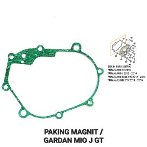 Paking Magnit / Gardan Mio J - Packing Gasket Magnet Dalam Kanan Gearbox Gigi Rasio Transmisi CVT Yamaha Fino Fi 115 Mio GT 115 XRide 115