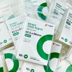 50Pcs Transparent Acid Free Hard Card Sleeves Korea Kpop Photocard Protector Film For Popcorn Idol Card Album Binder Storage Bag
