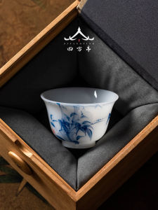 SIFANGTING | Tách Thử Nước Sắc Bằng Tay Màu Underglaze