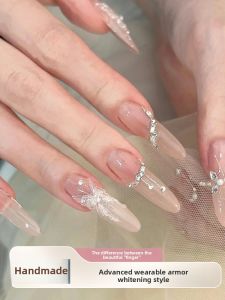 MONLEYTA | Handmade Wedding Nail Stickers Short Style