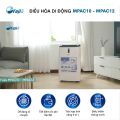 Điều hòa di động 10000 BTU FUJIE Cho phòng 20m2 Máy lạnh đứng cây mini làm lạnh đa năng hút ẩm lọc không khí có điều khiển từ xa. 