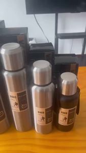 600-2000ml Water Bottle Stainless Steel Tea Coffee Cold and Hot Thermal Thermos Outdoor Portable Insulation Tumbler Bottle