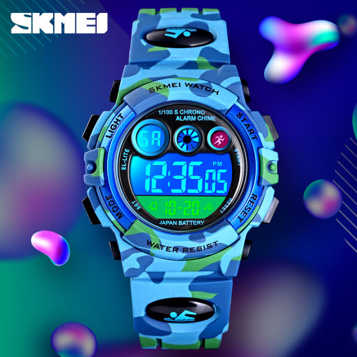 SKMEI Sport Children Watch Waterproof LED Digital Watches Multifunction  Sports Electronic Watch for Kids Boys Girls Gifts 1547 Lazada PH