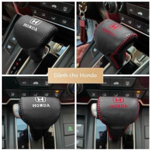 Đai Bọc Hộp Số Tự Động Honda CRV 18 19 20 21 Bằng Da Thật Đai Bọc Hộp Số Xe Ô Tô Phụ Kiện Nội Thất Xe Hơi