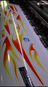 Stiker Striping Grafis MX King 150 Variasi 003