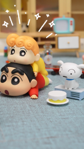 [NEW] TOPTOY CRAYON SHINCHAN Shiros Daily Life Series Figures Blind Box