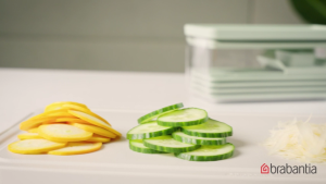 BRABANTIA Tasty+ Slicer and Grater Set - Jade Green