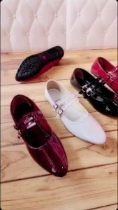 BM 101 FLAT SHOES MARIA SOL KARET MEDELINE Wanita