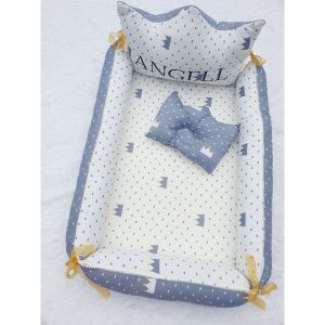 NÔI NGỦ CHO BÉ NGỦ NGON TẶNG KÈM GỐI NHỎ CHO BÉ