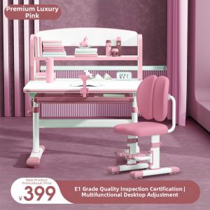 Adjustable Study Desk and Chair Set
