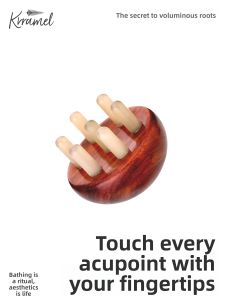 KRRAMEL | Massage Head Massage Horn Comb