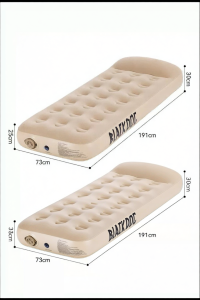 BLACK DOG | Automatic Inflatable Portable Air Mattress