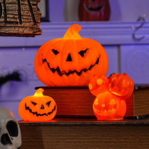 BEAUTY IN THE LIGHT | Halloween Lighted Pumpkin Lantern for Children Decorative Prop