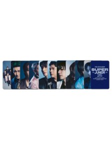 Super Junior25 SJ Collectible Card Anime Cartoon Character Toy for Fans And Collectors in Stock Super Junior Themed Pendants