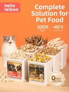 HELLOLEIBOO | Nutritious Chicken Breast & Egg Yolk Freeze Dried Snacks For Kittens