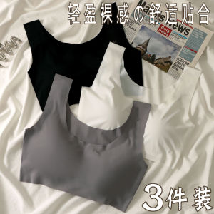 ไร้รอยต่อบาง สปอร์ตบรา ผู้หญิง เซ็กซี่ หน้าอก ท่อหน้าอกเล็ก เสื้อท่อนบน ชุดชั้นในไร้สายผ้าไนลอนตลอดทั้งปี