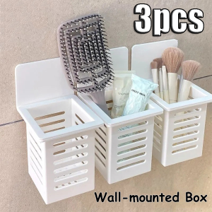 3 ชิ้น ที่วางตะเกียบพลาสติกสำหรับครัว ตะกร้าระบายน้ำช้อนส้อมแบบแขวนผนัง กล่องเก็บของบนโต๊ะอาหารในครัว ตะกร้าระบายน้ำช้อน กล่องเก็บช้อนส้อมแบบจัดระเบียบ
