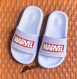 Sandal anak Karakter cowok dan cewek ukuran 28 sampai 37 Karet TANPA LEM