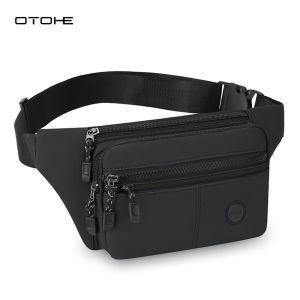 OTOHE Mens Chest Bag Fashion Outdoor Bag Travel Bag Cross Body Bag Waist Bag Lightweight Waterproof Fitness Bag Money Phone Chest Bag for Workouts Sports Outdoor