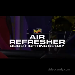 Meguiar’s G250708 Air Re-Fresher Odor Fighting Spray - Black Chrome Scent 8oz