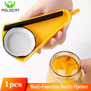 ที่เปิดขวด Polocat ที่เปิดกระป๋องฝาขวดที่เปิดขวดด่วนจับง่ายสร้างสรรค์มัลติฟังก์ชั่ที่เปิดขวดบิดปิดฝาเปิดอย่างรวดเร็ว