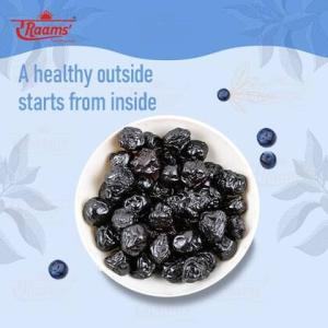 Organic Dried Blueberry 100gran Tanpa campuran