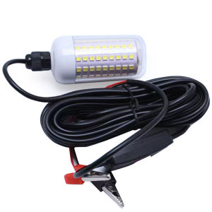 MOJOYCE 12V LED High-Power Fishing Light Corrosion Resist Ultra Bright Underwater Lamp Fish Gathering Lamp for Night Fishing 100W Light Accessories