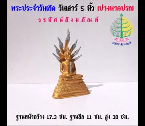 พระพุทธรูป พระวันเสาร์ เนื้อซิริก้า(เรซิ่น) ขนาดหน้าตัก 5 นิ้ว (ราคาต่อ1 องค์)