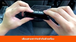 จัดส่งทันที เครื่องวัดความดันลมยางรถยนต์แบบไร้สาย TPMS ชาร์จด้วยโซล่าเซล เซ็นเซอร์ภายนอก 4 ตัว