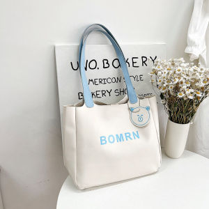 ความจุขนาดใหญ่กระเป๋าผู้หญิงฤดูใบไม้ร่วงใหม่อินเทรนด์แฟชั่นไหล่กระเป๋าพร็อพกระเป๋านักเรียนระดับลำลองกระเป๋า