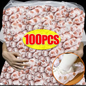 Dizoey 20/100PCS Disposable Shoe Covers Non-woven Foot Cover Non Slip Shoe Coverings Household Carpet Floor Protection Boot Dust Covers