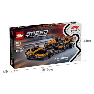 LEGO | LEGO® Speed Champions McLaren F1® Team MCL38 Race Car (77251) Vehicle Toy 269 Pieces