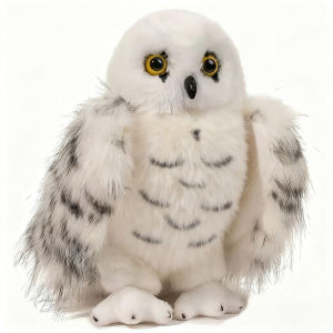 20cm Cartoon White Owl Plush Toys Soft Stuffed Animals Cute White Eagle Plushie Toys Kids Toys Home Decor Girls Birthday Gifts