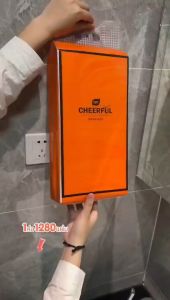 [ 1 ลัง4 ห่อ ] AMZBEAR CHEERFUL GB/T 20808 ทิชชู่แบบดึงแขวนได้ ดีลักซ์ คอมฟอร์ท กระดาษทิชชู่ หนา 4 ชั้น 1280 แผ่น