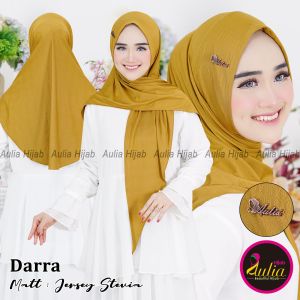 darra Aulia jilbab instan segitiga pet Malay premium