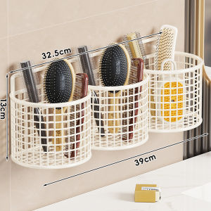 Wall-Mounted No-Drilling Large Capacity Organizer Bucket