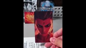 哪吒敖光敖丙光栅卡哪吒2之魔童闹海热卖周边可变光栅卡批发Nezha Ao Guang Ao Bing Grating Card Nezha 2: The Magic Child Roars the Sea Hot Selling Peripheral Variable Grating Card Wholesale